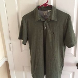 Men’s Green Volcom Polo